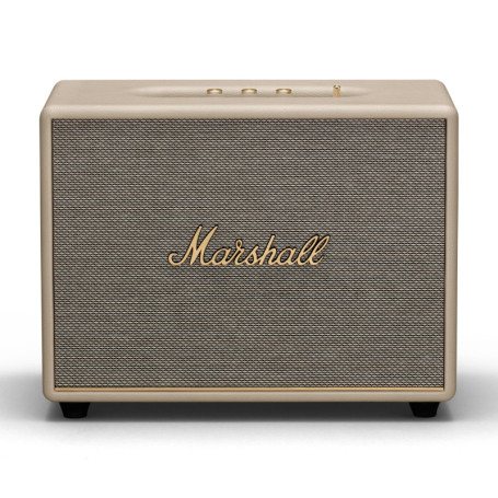 Enceinte Bluetooth Marshall Woburn III - Son Immersif en Crème