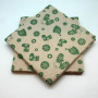 Serviettes en Papier Bonnet Vert 33x33cm - Idéales pour Fêtes