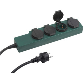 Multiprise Extérieure Meister 4 Prises avec Câble 1,4 m IP44