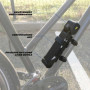 Antivol Pliant MICHELIN avec Support et 2 Clés - Accessoire Vélo Noir