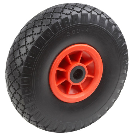 Roue Increvable 260 mm pour Diables - Jante en PVC