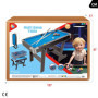 Table Multijeux Pliable ColorBaby - Billard et Ping-Pong pour Enfants