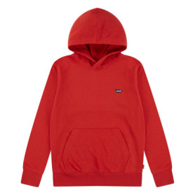 Sweatshirt à Capuche Levi's Batwing pour Enfants - Rouge Pompeian