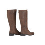 Bottes Hautes en Cuir Chocolat Femme - CHATTAWAK