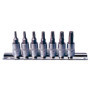Jeu de douilles Torx 1/4" - 7 pièces KS Tools