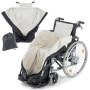 Sac Chauffant Imperméable pour Fauteuil Roulant - Protection Contre le Froid