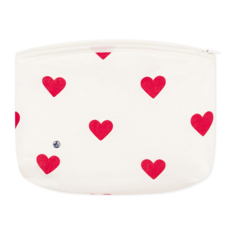 Trousse Loving Petit Bateau Blanc/Rouge pour Bébé