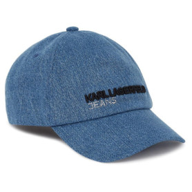 Casquette de Baseball Denim Cloutée KARL LAGERFELD JEANS pour Femmes