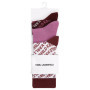 Lot de 3 Chaussettes Monogrammées Karl Lagerfeld pour Femmes