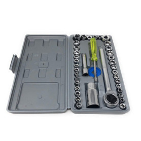 Kit de clés à douille avec cliquet - Tempo di Saldi