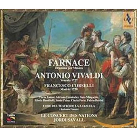 Coffret CD Vivaldi - Farnace avec Jordi Savall