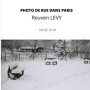 Photographie de Rue à Paris sous la Neige - Reuven Levy 2018