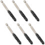 Lot de 6 brosses de nettoyage en acier inoxydable pour clubs de golf