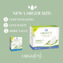 Serviettes Hygiéniques Organyc en Coton Biologique - 40 Pièces
