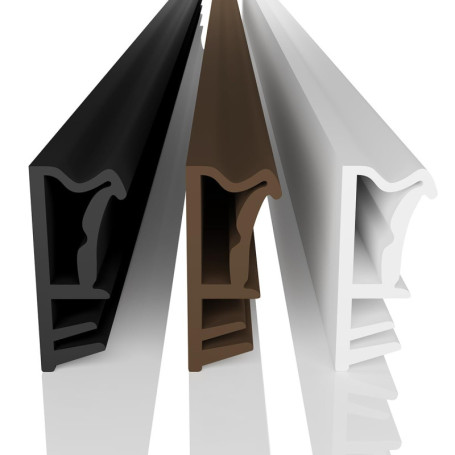 Joint de fenêtre en TPE marron - 5 m pour feuillure d'aile