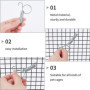 Crochets à Ressort pour Cage - 20 PCS de Verrouillage pour Animaux