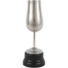 Trophée Sportif Classique Art-Trophies en Argent Métallique - 25,5 cm