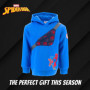 Sweat à Capuche Spiderman pour Garçons - Bleu, Taille 4 Ans