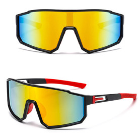 Lunettes de vélo BECILES pour hommes et femmes - Protection UV et style sportif