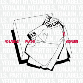 Mini-album K-POP No Labels: Part 01 de Yeonjun avec coffret et photocards