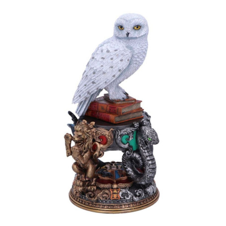 Figurine Hedwig Harry Potter en Résine - Décoration Intérieure 22 cm