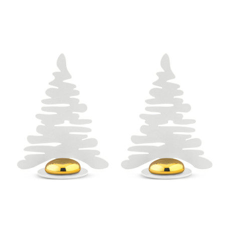 Set de Marque-Places Sapin de Noël en Acier Époxy - Alessi