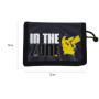 Portefeuille Pokémon Pikachu pour Enfants - Noir