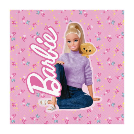 Lot de 20 serviettes en papier multicolores BeenSmile pour fêtes