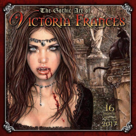 Calendrier 2017 de l'Art Gothique de Victoria Frances