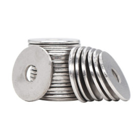 Lot de 100 rondelles plates M8 en acier inoxydable 304