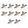 Lot de 10 Clips de Fixation pour Panneaux de Porte VW Golf 3 (91-97)