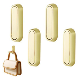 Crochets Muraux Pliables Duozoanz - Porte Serviette et Portemanteau Pratique