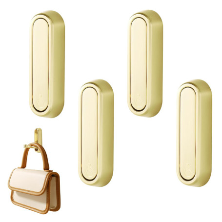 Crochets Muraux Pliables Duozoanz - Porte Serviette et Portemanteau Pratique