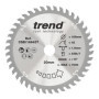 Lame de Scie Circulaire TREND 168 mm pour Bois - 42 Dents, Finition Précise