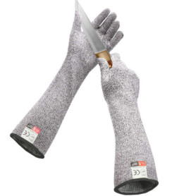 Gants de Protection Anti-Coupure en Qualité Alimentaire - Taille L