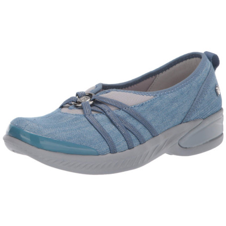 Ballerines Confortables Femme LifeStride en Denim - Modèle Niche Slip-On