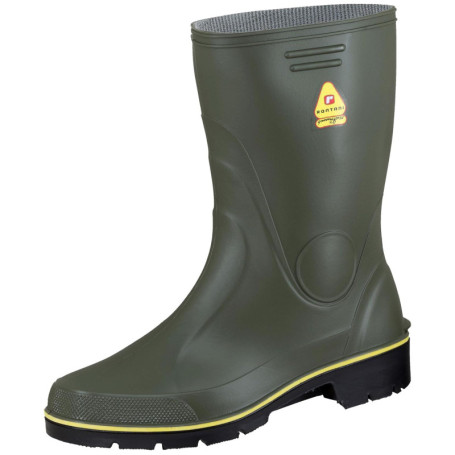 Bottes de Travail Antidérapantes Spirale Nora Mixte - Vert, Taille 46 EU