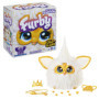 Furby Gold Glam - Jouet interactif en peluche avec accessoires