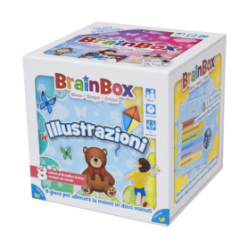 BrainBox Illustrations - Jeu de Mémoire et d'Observation pour Toute la Famille