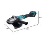 Meuleuse d'Angle Sans Fil 40V Max Ø230 mm - Makita GA038GZ
