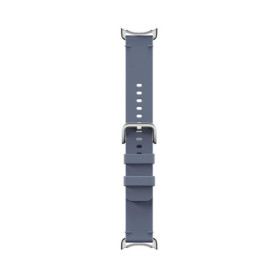 Bracelet en cuir gris pour Google Pixel Watch 3 et 4 - Taille S