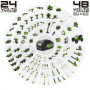 Scie Circulaire Sans Fil Greenworks GD24KS - Puissante et Précise