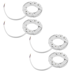 Douilles de Lampe GX53 eMagTech - Pack de 4 Supports pour Ampoules LED et Halogènes