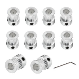 Poulie GT2 20 Dents en Aluminium pour Imprimantes 3D et CNC 16,89 €