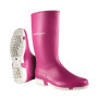 Bottes de Pluie DUNLOP Sport Rose Vif/Blanc Taille 33 EU
