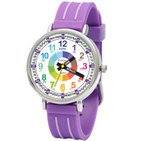 Montre Éducative Kiddus pour Enfants - Apprendre à Lire l'Heure