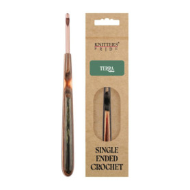 Crochet en Bois Knitter's Pride Terra 3,75 mm - Confort et Précision