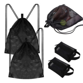 Sac à dos en maille KUBDPQOR - Idéal pour plage et sport