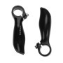 Poignées de Guidon en Aluminium Noir pour Vélo de Montagne - MAGT