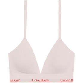 Soutien-Gorge Triangle Femme Calvin Klein Rose Élastique
